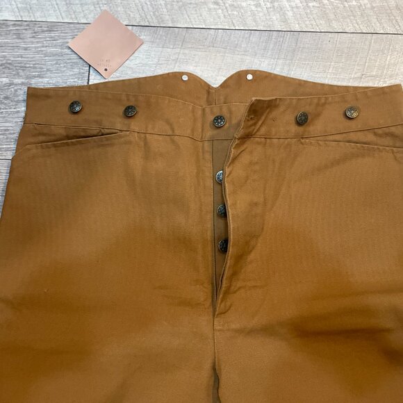 VTG Frontier Classics Men's Black and Tan Reenactment Rendezvous Pants 38 / 40 - Picture 2 of 8
